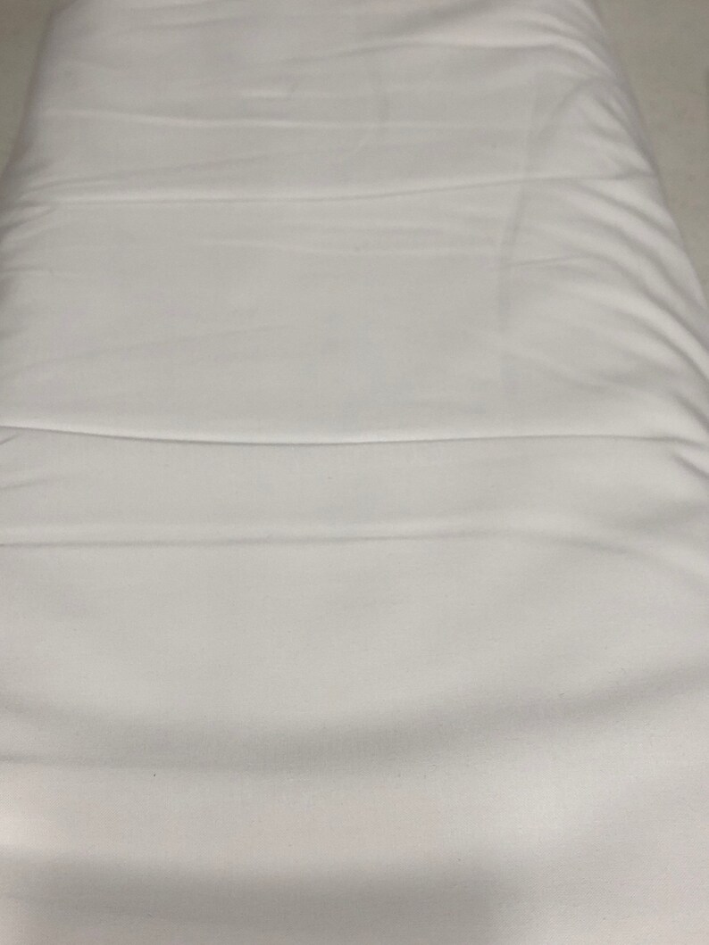 White Cotton Lawn Batiste Fabric 45 Wide Cut by the Yard 100 Etsy