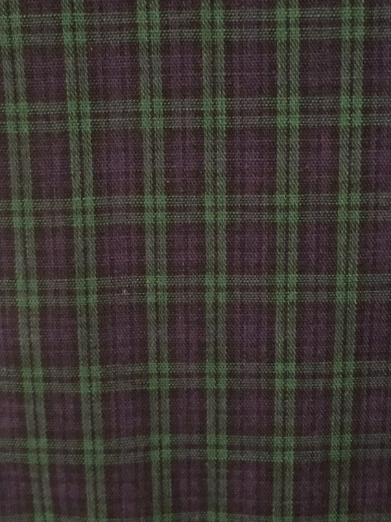 hunter tartan fabric