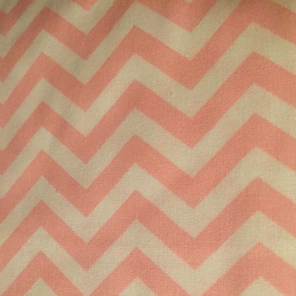 Pink Chevron Fabric Etsy