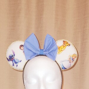 100 Years of Wonder Character Inspired Minnie Ears - Handmade - Ready to Ship