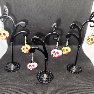 Enchanting Poison Apple Earrings - Fast Shipping Available