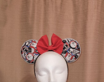 First Order Inspired Mouse Ears/Star Wars Inspired Mouse Ears/Dark Side Mouse Ears/Disney Inspired Star Wars Mouse Ears/READY TO SHIP