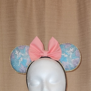 Princess Jasmine Minnie Ears: Aladdin Inspired Design - Handmade