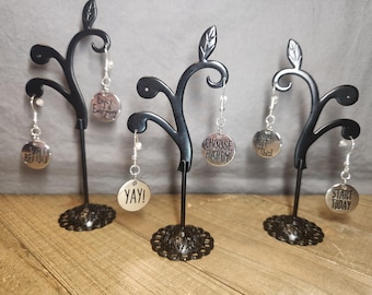 Positive Message Earrings - Quick Shipping on All Styles!