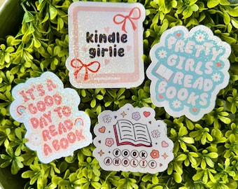 Bookish Waterbottle Stickers