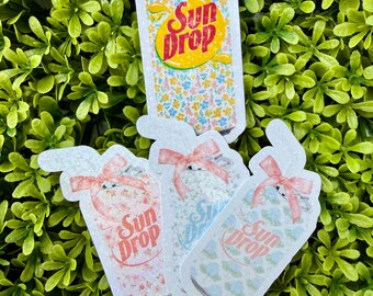 Sun Drop Soda Stickers