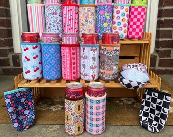 Skinny Can Cozie-hoes