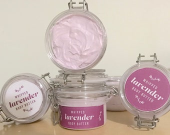All Natural Whipped Lavendar Body Butter