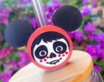 Disney Coco Straw Topper STL-bestand, 3D-printen (digitale download)
