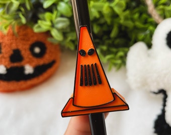 Halloween Cars Land Straw Topper, 3D Printed Disney Charm