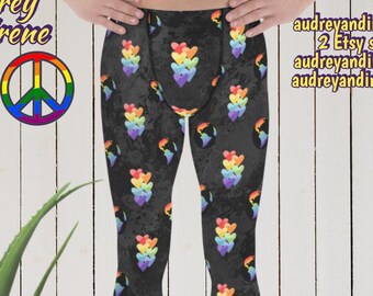 Globe Print Leggings | Etsy