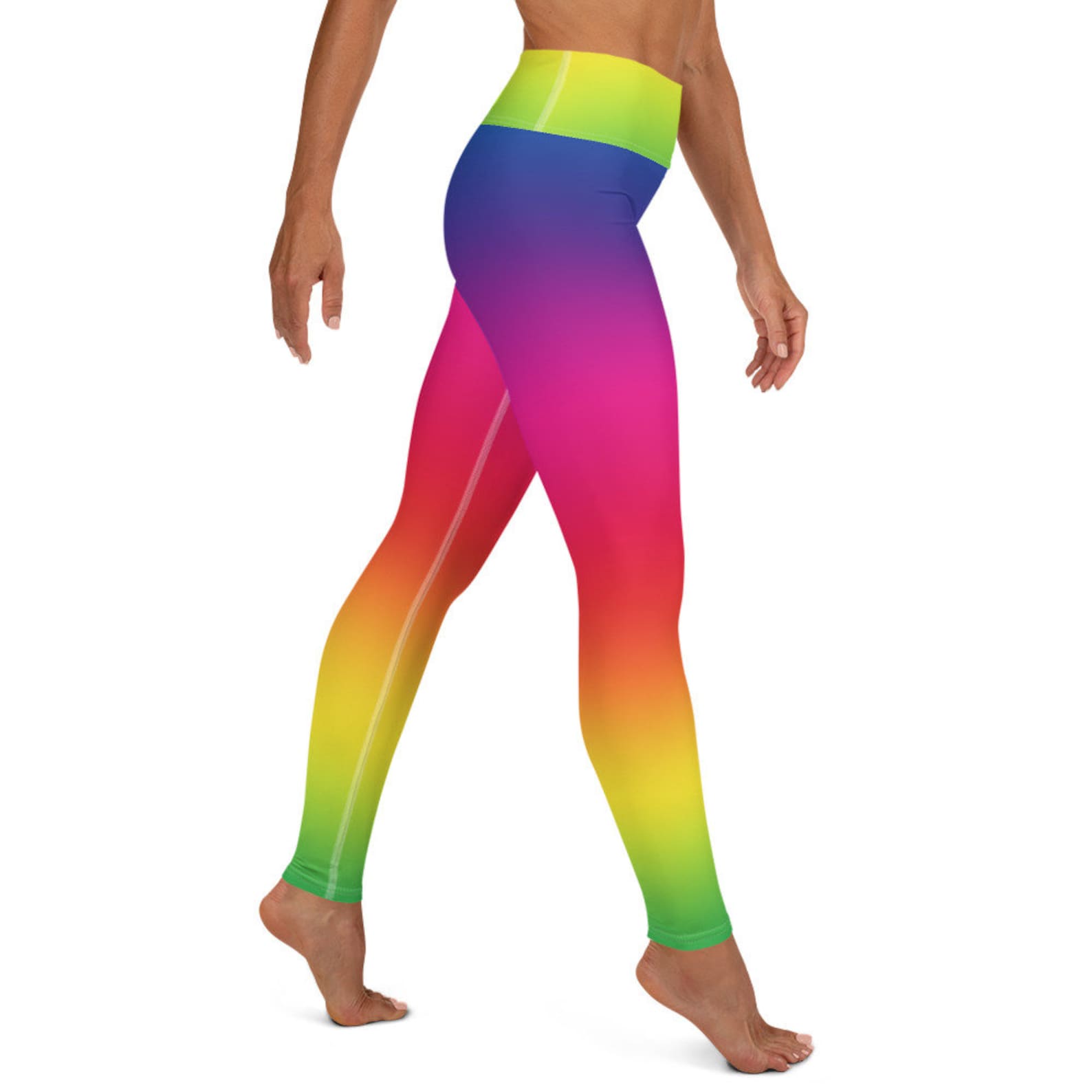 Rainbow Melt Yoga Leggings