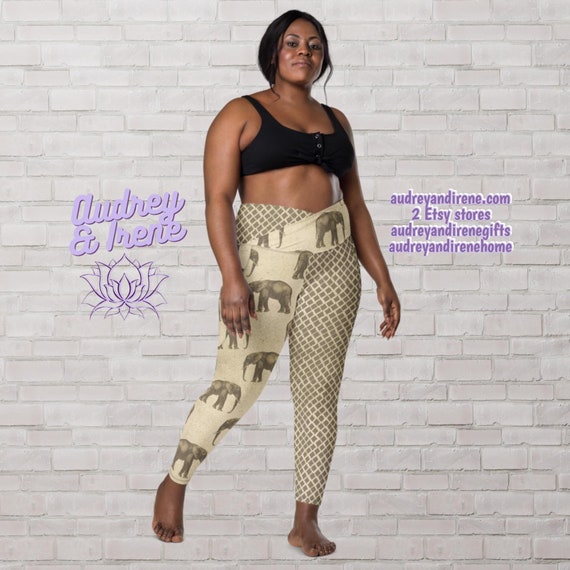 Buy Book Worm Patterned Leggings for Women, Plus Size Workout Leggings,  Crossover High Waist Librarian Leggings With Pockets, Fitness Yoga Pants  Online in India 