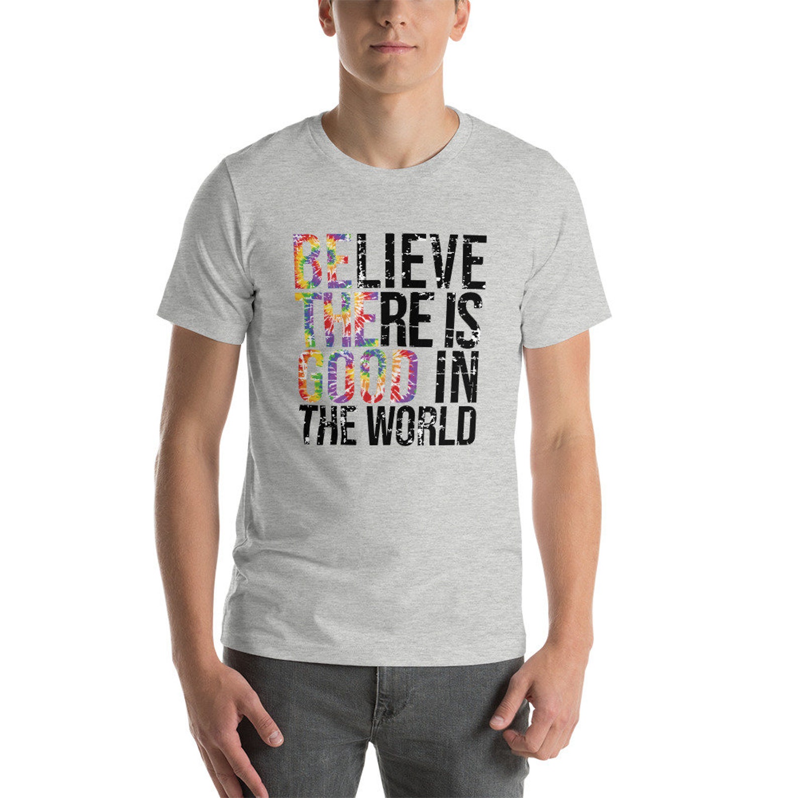 Be the Good Inspire Tie Dye Quotes Unisex Tshirt Etsy