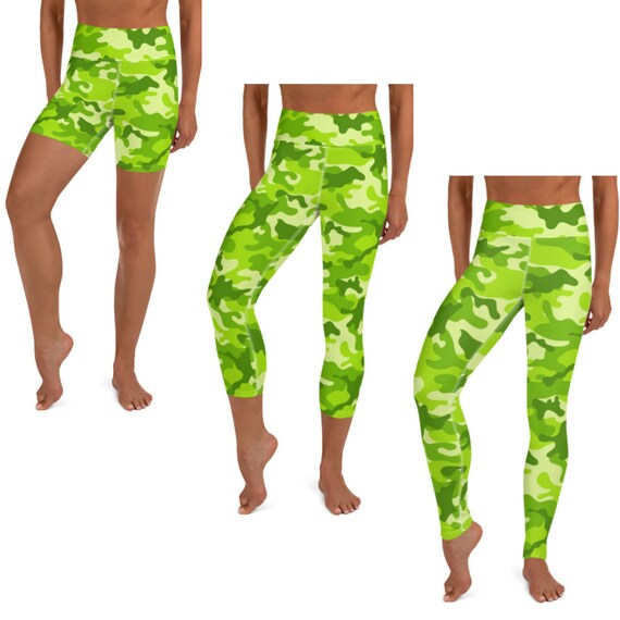 neon green yoga pants