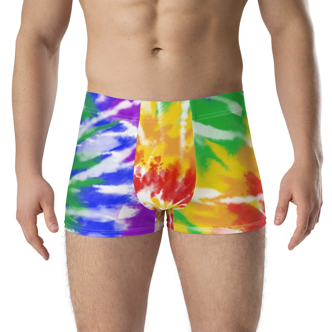 mens rainbow tie