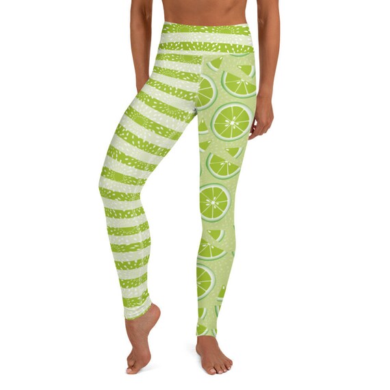 lime green yoga pants