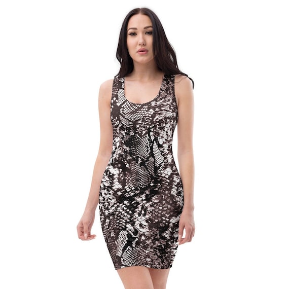snakeskin party dress Amazon.com: CORIRESHA Women's Sexy Maxi Snake Print Sleeveless Cutout High  Slit Bodycon Dress for Party Club Black : Clothing, Shoes & Jewelry