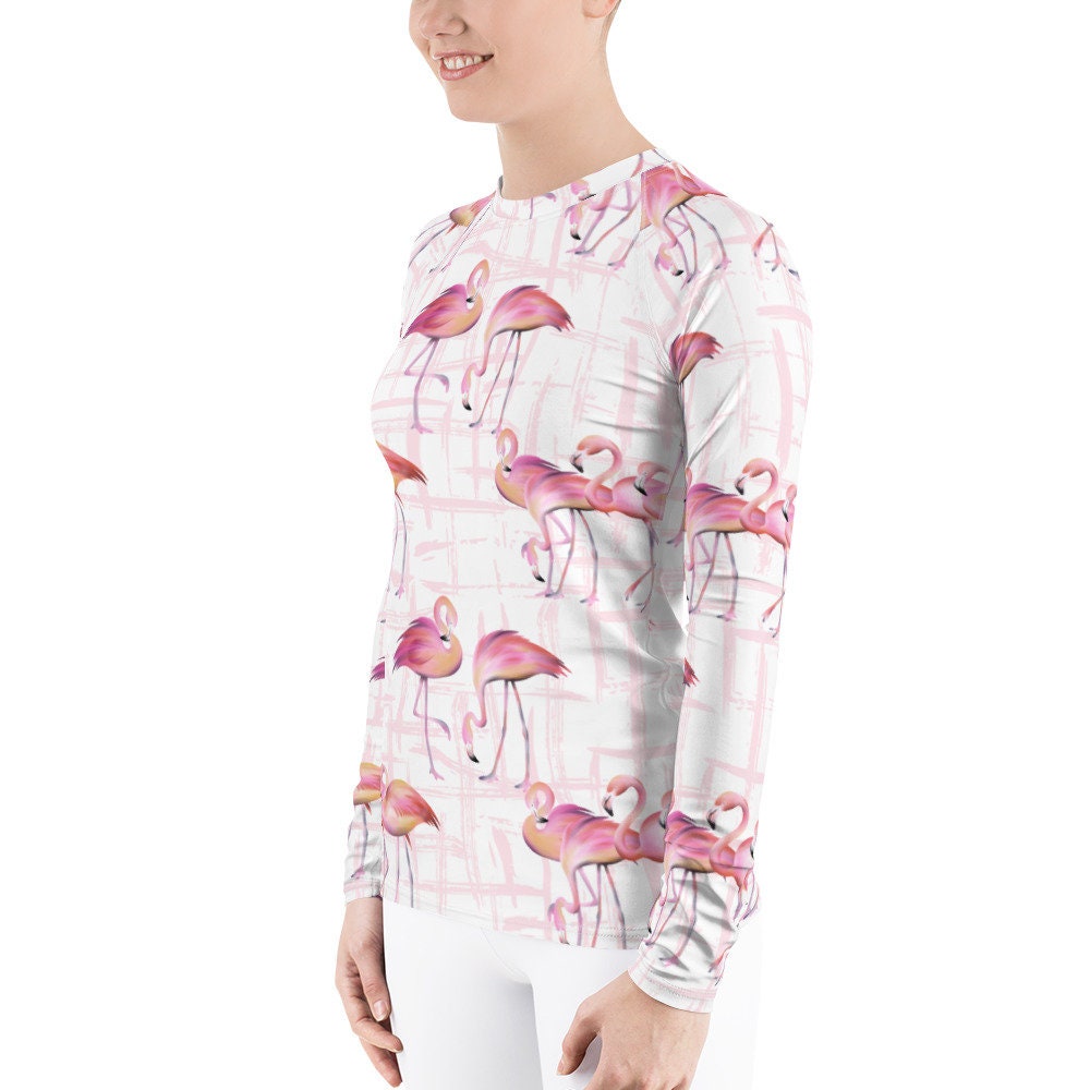 Flamingo shop rash guard