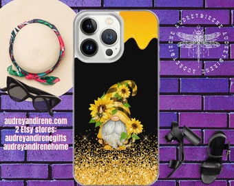 Sunflower Gnome iPhone Case