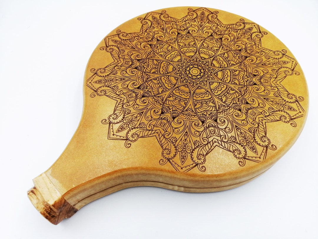 Spiral Didgeridoo _ DG Doo High Quality Sound Didgebox _ Mandala Laser