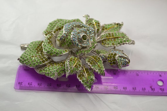 GIANT  Statement Dimensional Citrus Rose Double P… - image 9