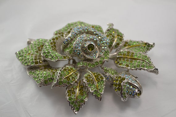 GIANT  Statement Dimensional Citrus Rose Double P… - image 1