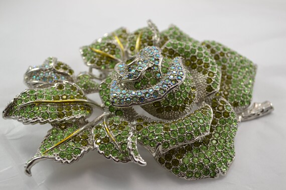 GIANT  Statement Dimensional Citrus Rose Double P… - image 3