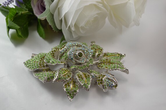 GIANT  Statement Dimensional Citrus Rose Double P… - image 6