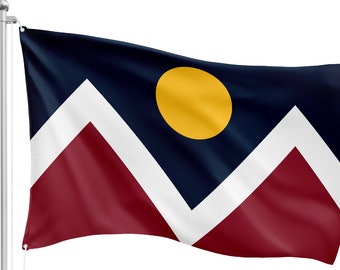 Nuggets Edition - City of Denver Flag