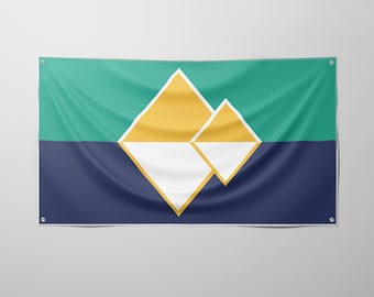 Custom Family Flag — Unique Wedding Gift for Couple | Bespoke Design Built Around Story