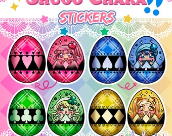 Stickers - Shugo Chara Theme
