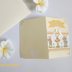 Carte joyeuse fête de Pâques immagine 2