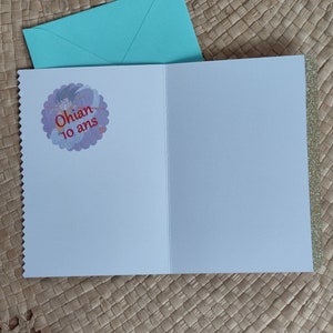 Carte d'anniversaire manga Naruto personnalisée - Idéale pour les fans de Naruto image 8