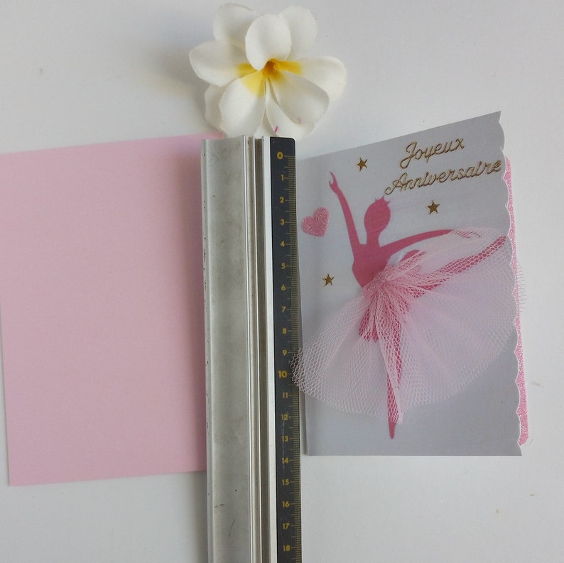 Carte anniversaire personnalisée danseuse image 7