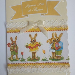 Carte joyeuse fête de Pâques immagine 3