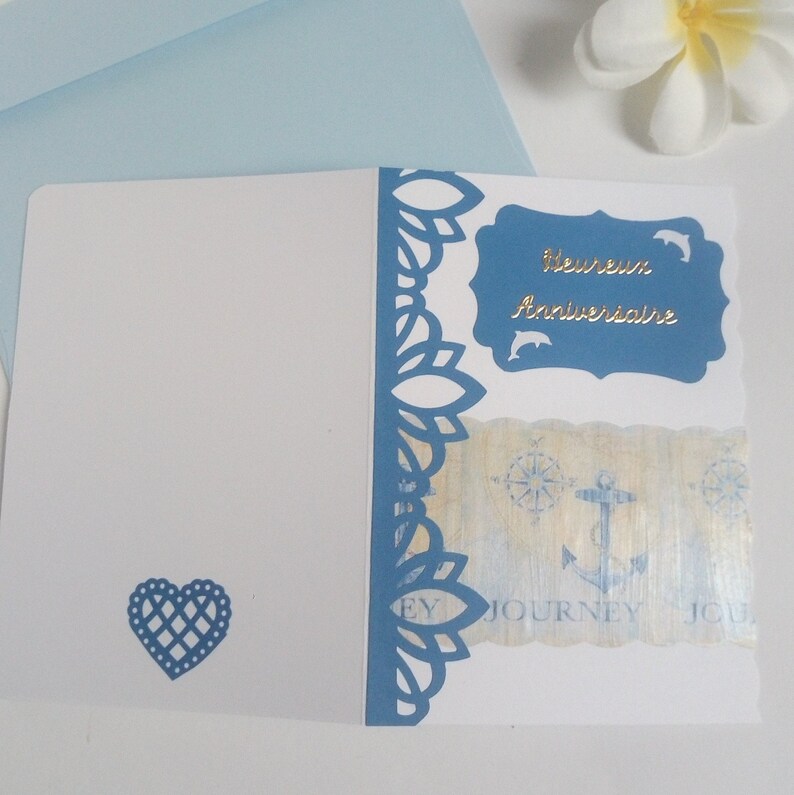 Carte anniversaire personnalisée homme maritime image 9