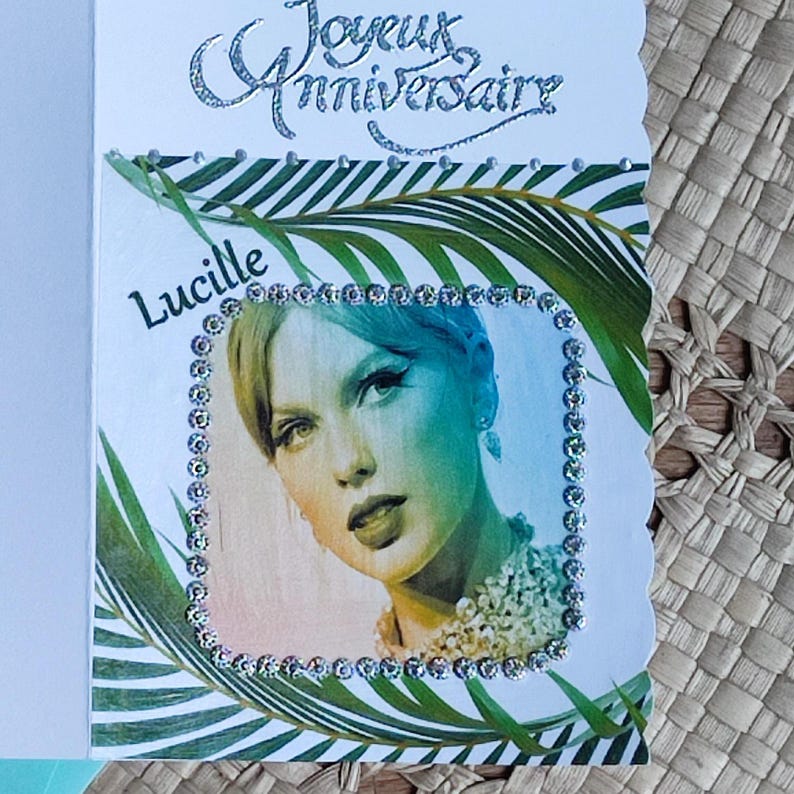 Carte d'anniversaire personnalisée immagine 5