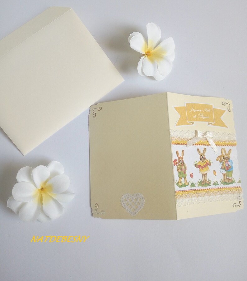 Carte joyeuse fête de Pâques immagine 2
