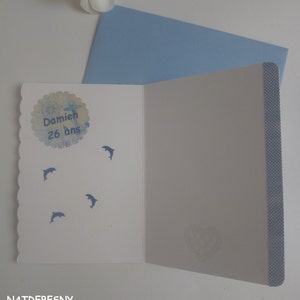 Carte anniversaire personnalisée homme maritime image 10