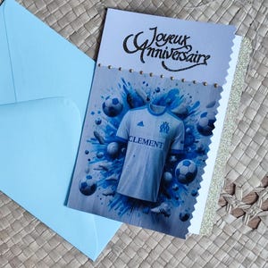 Carte d'anniversaire personnalisée Modèle 2