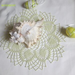 Crochet doily in pastel colors of your choice diameter 30 cm image 4