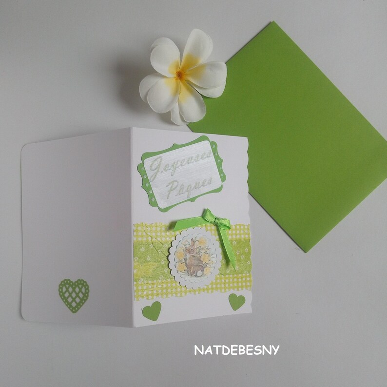 Carte de Pâques personnalisée immagine 3