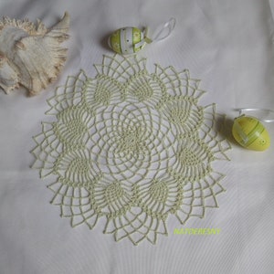 Crochet doily in pastel colors of your choice diameter 30 cm image 2