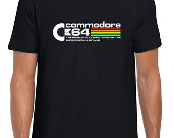 MAGLIA COMMODORE 64 VINTAGE COMPUTER UOMO