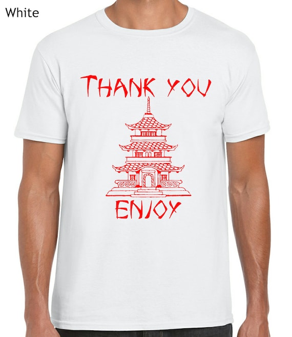Thank You Enjoy Chinese T-Shirt 日本