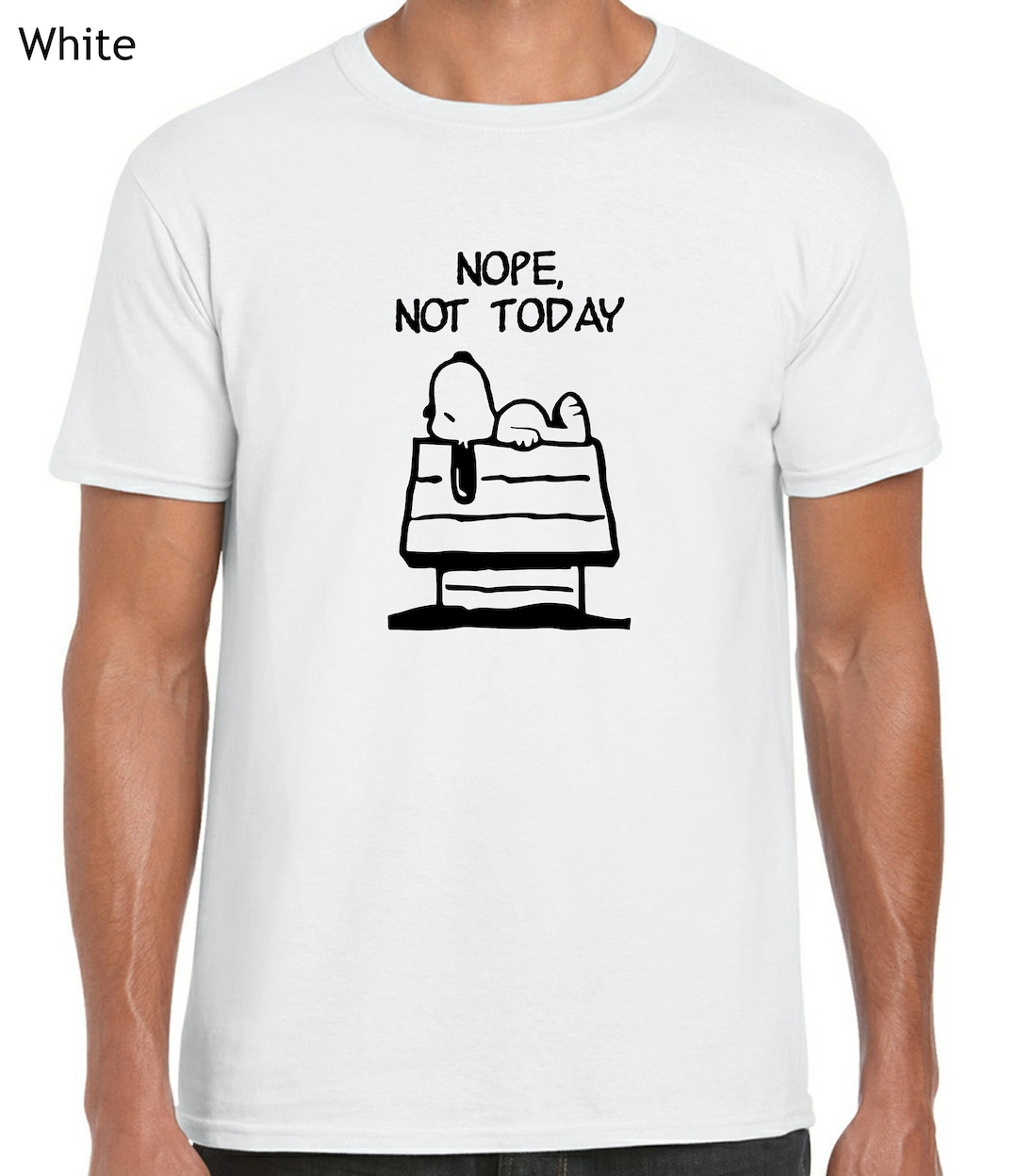 Nope, Not Today Snoopy T-shirt - Etsy Canada