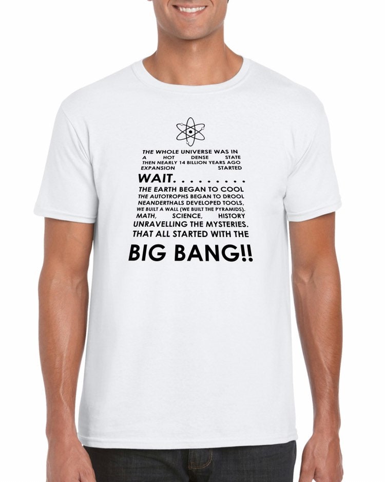 Big B A N G Theory Theme Song Fan Shirt, Sheldon, Ubuy Nepal | lupon.gov.ph