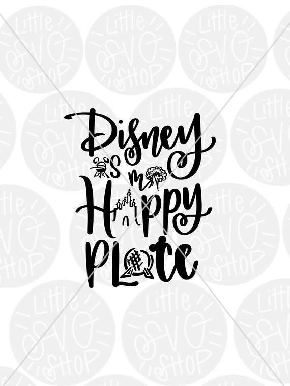 Download Disney is my happy place SVG Disney dxf Disney family ...