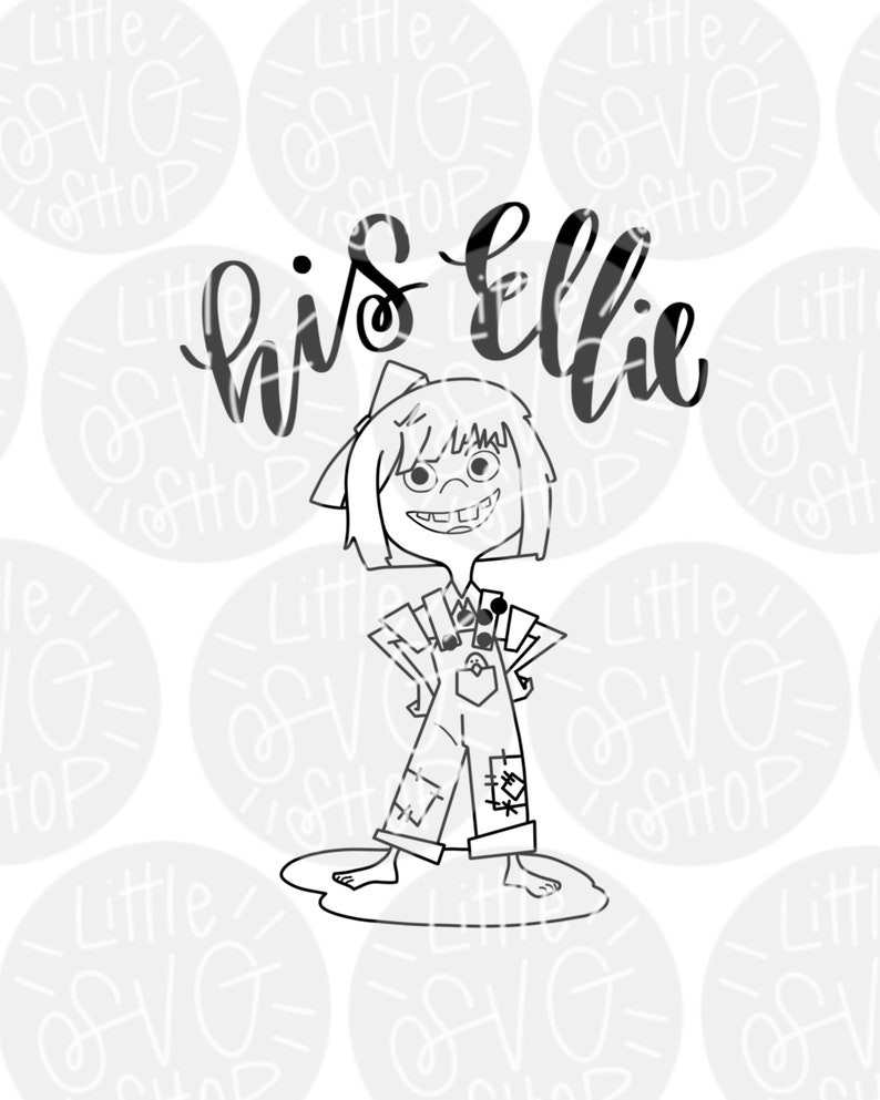 Download His Ellie her Carl Disney couple shirt UP MOVIE Svg Disney ...